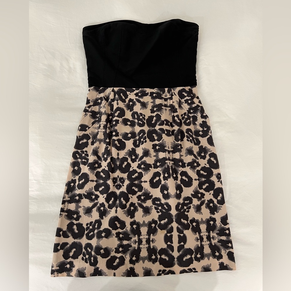 Rebecca Taylor Size 2 Mini Dress Strapless